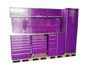 Heavy Duty Metal Garage Tool Cabinet With Workshop