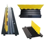 Heavy Duty Premium Speed Bump Plastic speed Bump with size 500*350*50mm