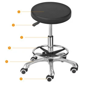 Height adjustable chemistry laboratory ESD chair Lab furniture