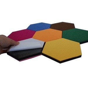 Hexagonal Felt Polyester Fiber Acoustic Panels for Soundproofing
