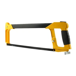 HH-004 12&quot; inch square tubular hacksaw with 300mm saw blade soft rubber grip aluminium handle