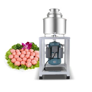 High Efficiency Meatball Beating Machine/Automatic Fish Meatball Beater/Meat Paste Mixer