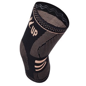 High elastic fitness knee brace customized logo print sport protection knee pad