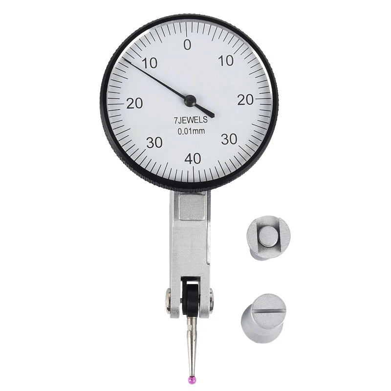 High Precision 0-0.8mm 0.01mm Dial Test Indicator Lever Dial Gauge Measuring Tools