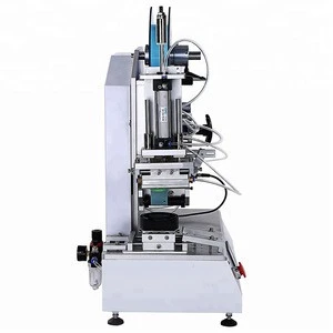 High precision semi automatic labeling machine for flat product