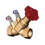 High Pressure Brass Circuit Fluid Control Valve Static Balancing Valves