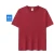Import High Quality 100% Combed Cotton Mens Short Sleeve T-Shirt Breathable Round Neck Solid Color T Shirt from China