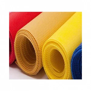 High quality 100% polypropylene color custom non woven fabric tote bag non woven fabric