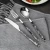 Import High Quality 3 Pieces Silver Color  Dinnerware Set For Home from China