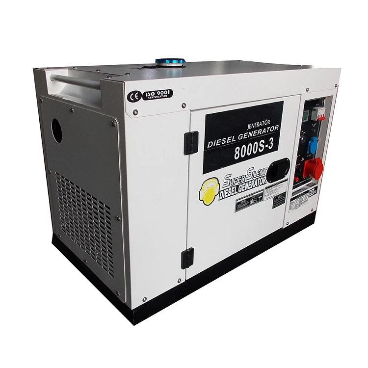 High quality 8kva portable diesel generator 8kw price