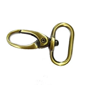 High quality  bag accessories bolt solid trigger snap hook inner size 25.4mm