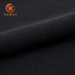 High quality black color polyester stretch spandex knitted wholesale modal fabric for clothing