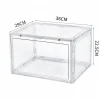 High Quality Clear Transparent Shoe Storage Box / Foldable Shoe Case / Plastic Shoe Storage Boxes