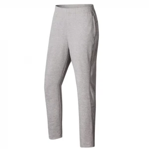 High Quality Cotton/Polyester Men Breathable Jogging Trousers Fitness Sport Pants Open Bottom Sweatpants