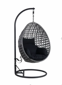 High Quality Garden Hanging Egg Rattan Wicker Swing Chair