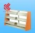 Import High quality library furniture metal 5 layer book shelf with from China