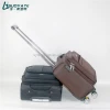 High quality luxury business pearl cloth waterproof case Polyester Nylon travel Expandable scratch-proof TSA lock cloth luggage