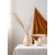 Import High quality minimalist Japanese style classic bamboo vases wooden polygonal shape flower vase from China