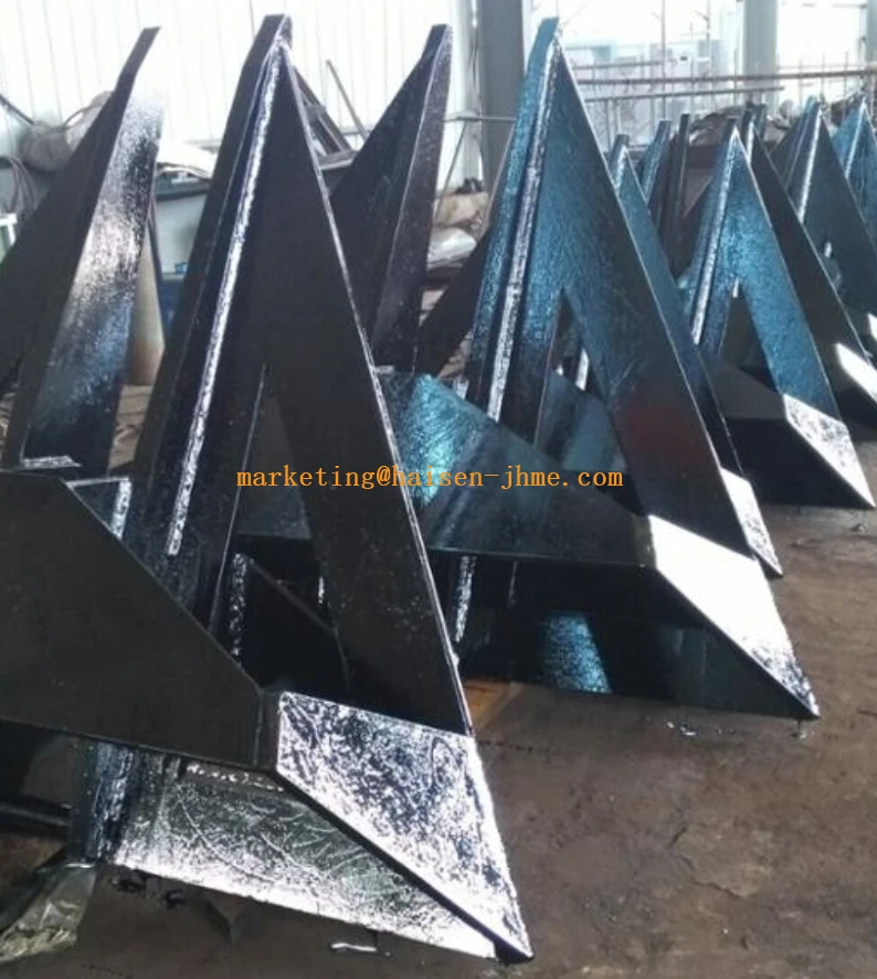 High quality NK Certificate  steel casting marine Delta flipper anchor in marine ships