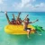 Import High quality Pineapple island inflatable float mat summer inflatable pineapple pool float  in Water Play Equipment from China