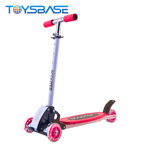 High Quality Portable Safty Adjustable Height 3 Wheel Scooter For Kids