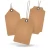 Import High quality Recycled Round Brown Kraft Paper Product Hang Tags from China