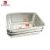 High Quality Stainless Steel Flat Bottom Meat Tray Deep Square Tray