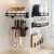 Import High Quality Stainless Steel Kitchen Tool Holder Rack Punch Free Wall Hanging utensil holder from China