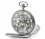 Import high quality stainless steel mechanical pocket watch from China