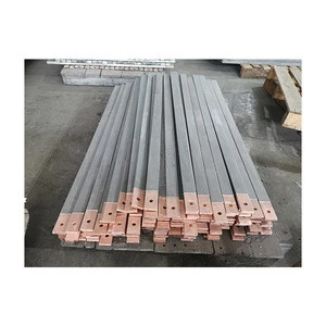 High quality titanium clad copper bar industry solid for electrowinning/electroplating/electrolysis