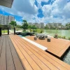 High Quality Wholesale Price Unti Uv Wooden Decking Outdoor Wpc Decking Machine Wpc Decking Outdoor