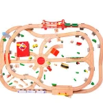 High quality year 8 wooden diy educational stacking slot toys