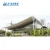 High standard Steel structure space frame prefabricated conference hall buildings glass curtain wall