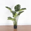 Highly simulation faux decor tree ornamental artificial monstera plant for indoor use