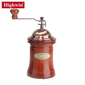Highwin Factory Coffee Maker Parts Cheap Price Italian Hand Mill Grinder