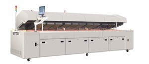 Hot air lead free reflow oven / led reflow solder / smt machine