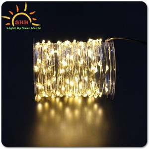 hot neon ultra bright beads printed color card custom length plug power clear box package tube string lights