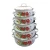 Import Hot Sale 5 pcs/set Enamel Lid Cookware Enamel Cast Iron Casserole Hot Pot Set from China