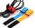 Import hot sale colorful hook and loop cable tie mount with printed logo from China
