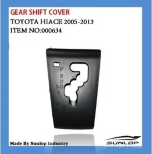 Hot sale gear shift cover for hiace,#000634 body kits,bus commuter van