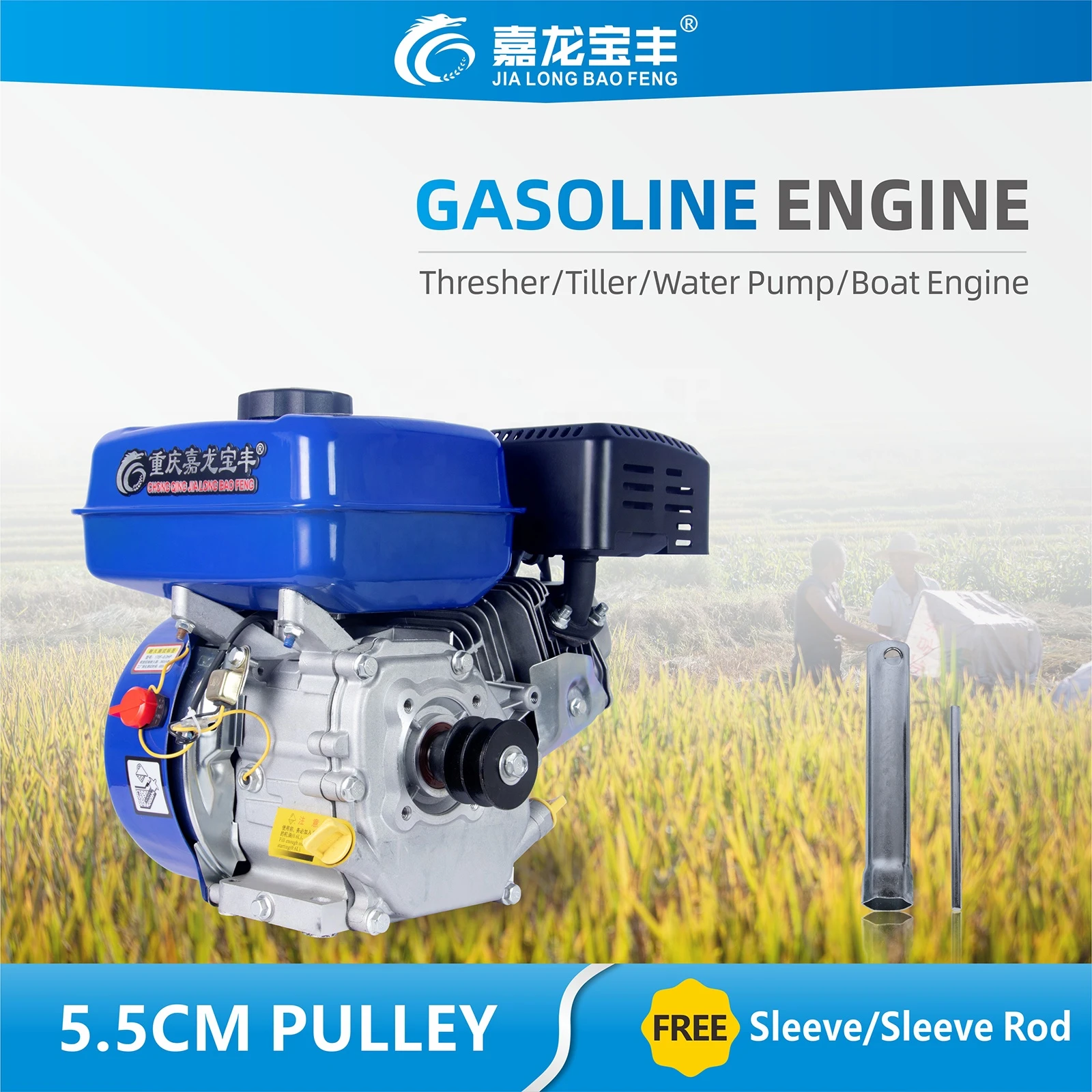 Hot Sale Machine Petrol Gasoline Engine with Performance