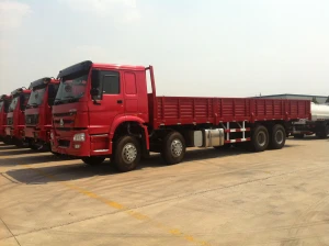 Hot Sale Sinotruk  HOWO 8x4 Cargo Truck  price for Loading Different Cargos