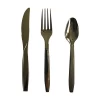 hot sale  Stainless Steel  coating dinner tableware knife spoon and fork set