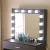 Import Hot sale white bedroom living room wood dressing table with lighted mirror from China
