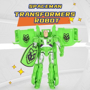 Hot selling 2 in 1 transform deformation robotic cartoon toys for kids
