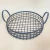 Import Hot selling kitchen living room home metal iron wire round vegetable fruit storage bowl basket from China