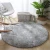Import Hot Selling New Arrival Fashionable Round Silk Wool Carpet from China