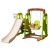 Import Hot Selling Plastic Material Children Indoor Slide and Swing for Kids Slide Indoor with Swing from China