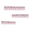 Hot-selling red French nails nude pink cat eye nails 3D Ballerina Press On Fingernails Artificial Designs Nail Deco