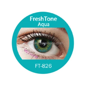 Hot sexy freshlooking honey FT820, sterling gray FT828 color korean contact lenses